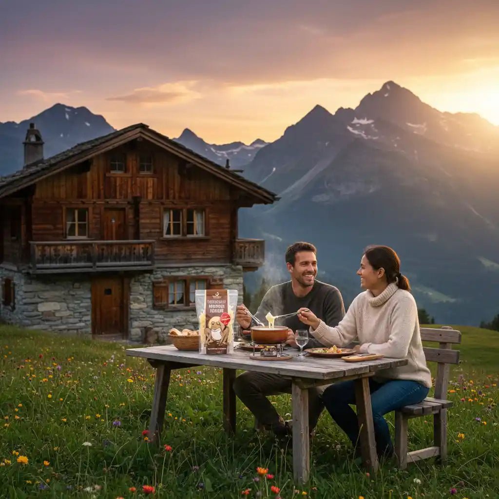 Fondue fromage Augstbordkäserei Turtmann