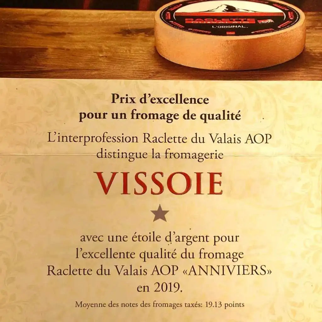 Fromage à raclette d'Anniviers