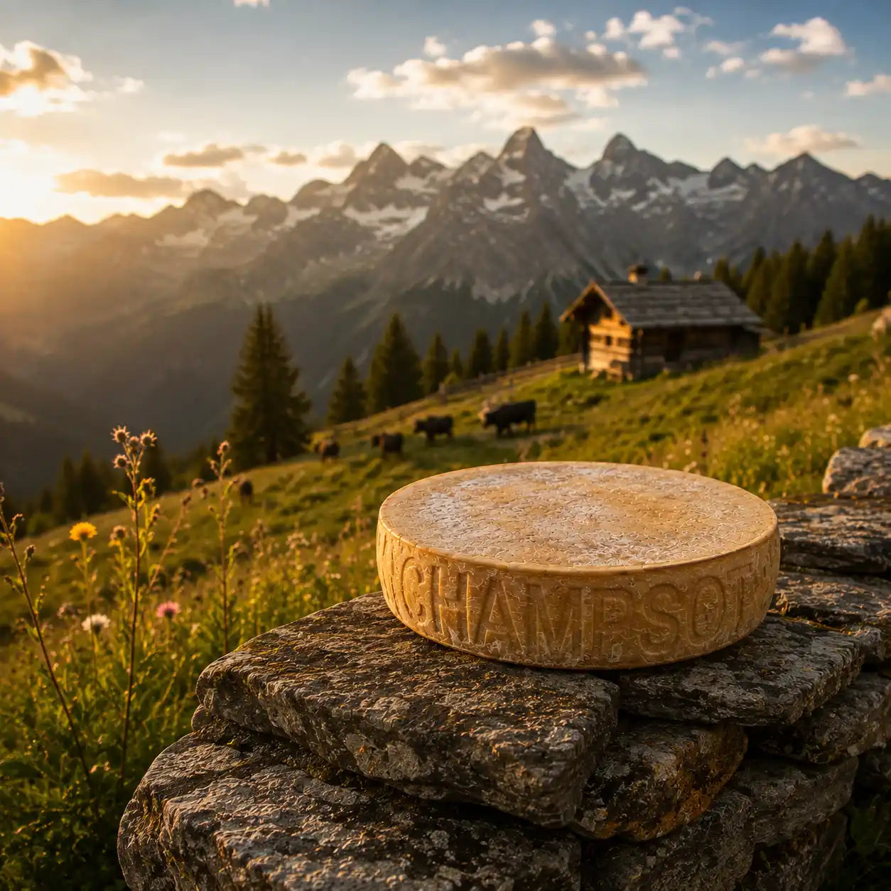 Raclette du Valais AOP d'alpage de Champsot 2