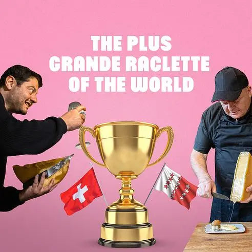 La plus grande raclette du monde : Le Valais établit un nouveau record à Martigny