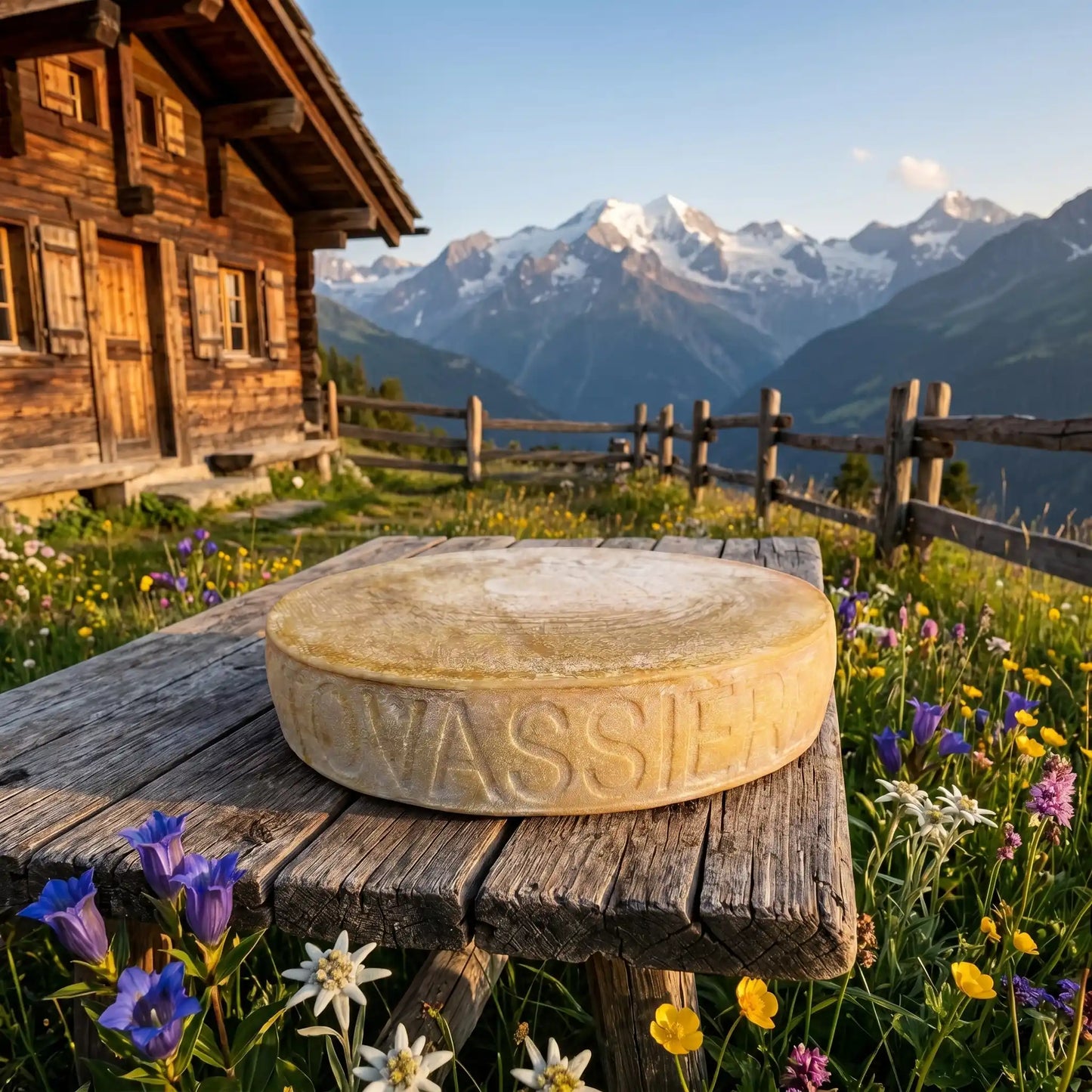 Raclette du Valais AOP d'alpage de Tovassière
