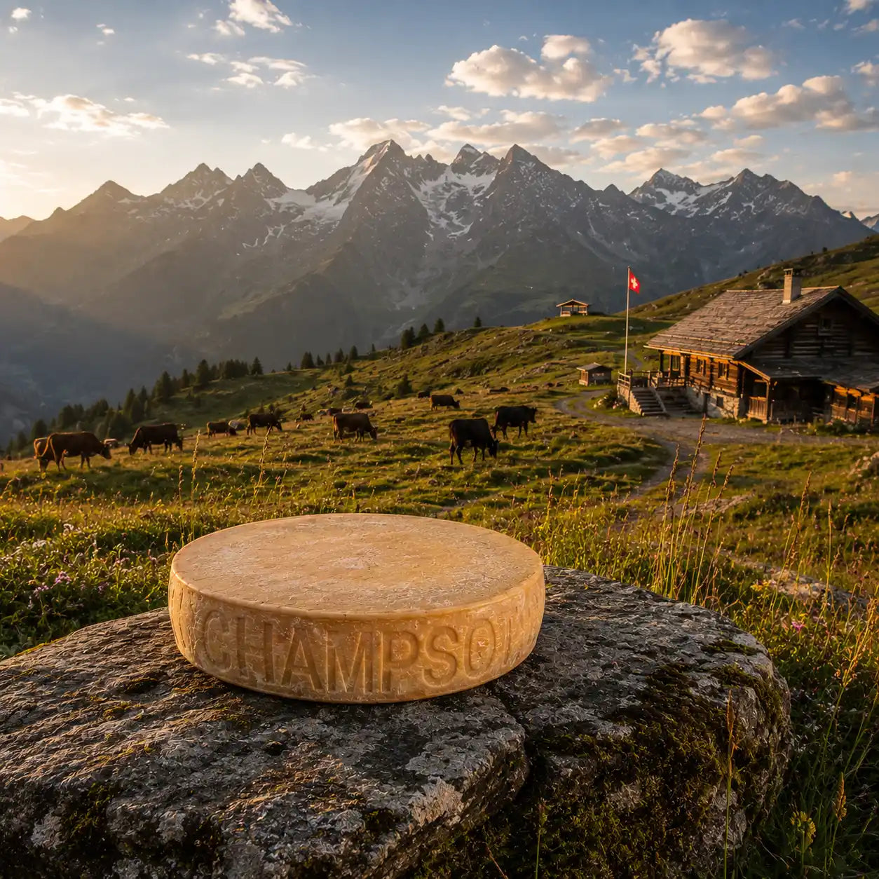 Raclette du Valais AOP d'alpage de Champsot 2