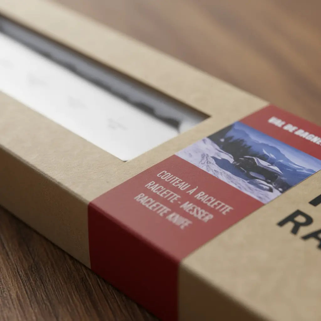 Emballage couteau à raclette Misterraclette