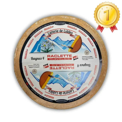 Fromage à raclette Liddes Bagnes 4 Coffret raclette du Valais