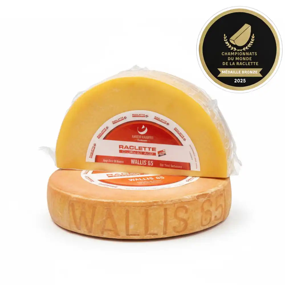Fromage raclette Wallis 65 Turtmann médaille bronze
