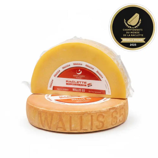 Fromage raclette Wallis 65 Turtmann médaille bronze