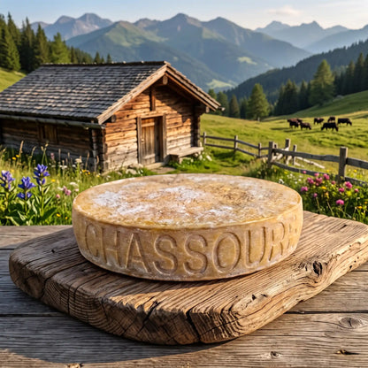 Raclette du Valais AOP d'alpage de Chassoure