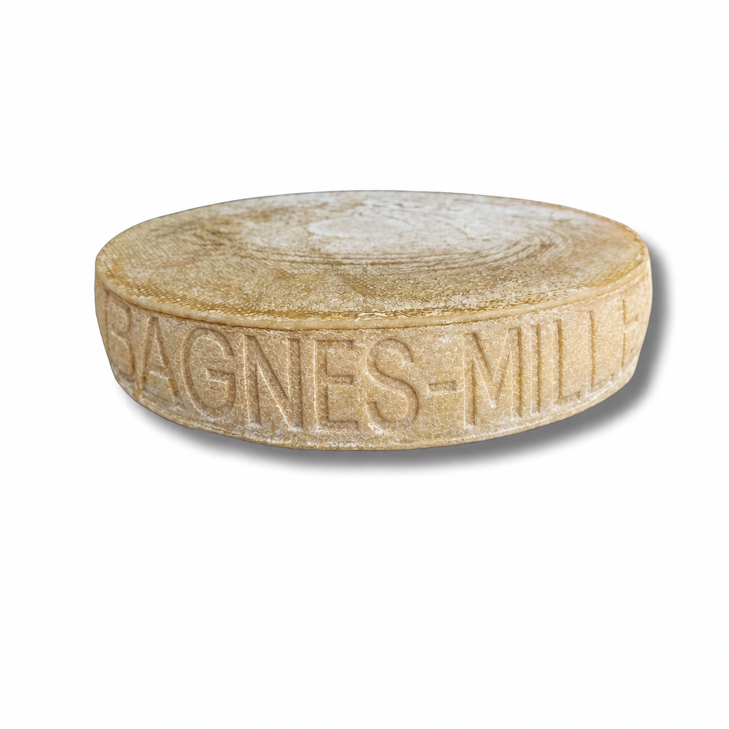 Raclette du Valais AOP d'alpage de Mille, meule entière marquée Bagnes-Mille
