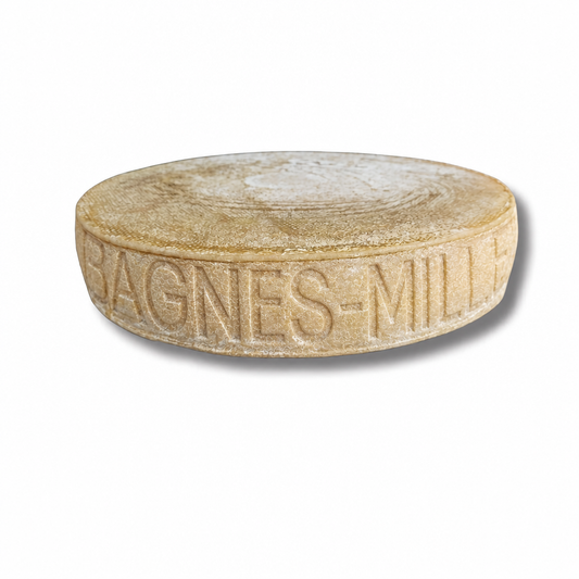 Raclette du Valais AOP d'alpage de Mille, meule entière marquée Bagnes-Mille